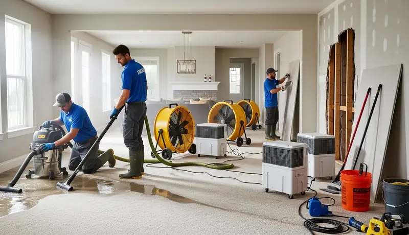 Complete Water Damage Restoration Project in Adelanto, CA in Adelanto, CA