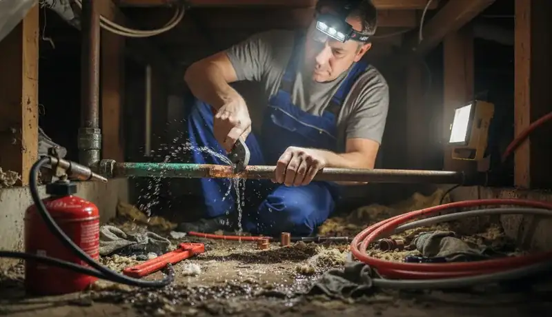 Burst Pipe Repair in Adelanto, CA